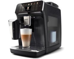 Philips 5500 Series - Espressomachine - 20 Warme & Koude Dranken - LatteGo Melksysteem - 40% Stiller - QuickStart - AquaClean Filter - Volautomatisch - Zwart - Koffiemachine met bonen - EP5541/50