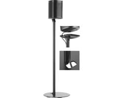 VDD Gaming - Vloerstandaard Sonos® One Sonos® One SL en Sonos® Play:1 - Speaker Standaard - Vloerstandaard Speaker - Kabelmanagment - Zwart