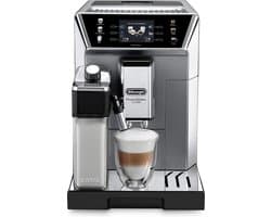 De'Longhi PrimaDonna Class - ECAM550.85.MS - Volautomatische koffiemachine - Tank 2L - 2 gelijktijdige kopjes - Bonenreservoir 400 gr - Metaal en zwart