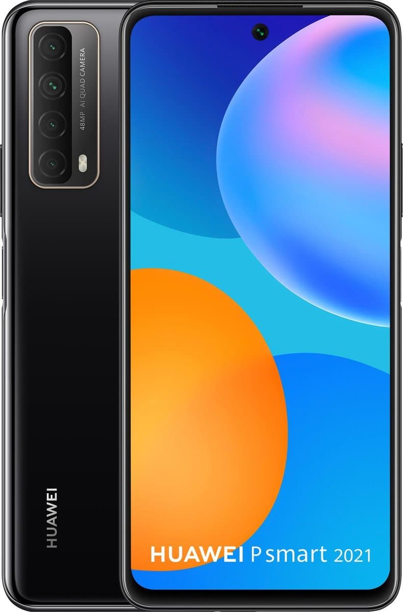 Huawei P Smart 2021 - 128 GB - Zwart — afbeelding 1