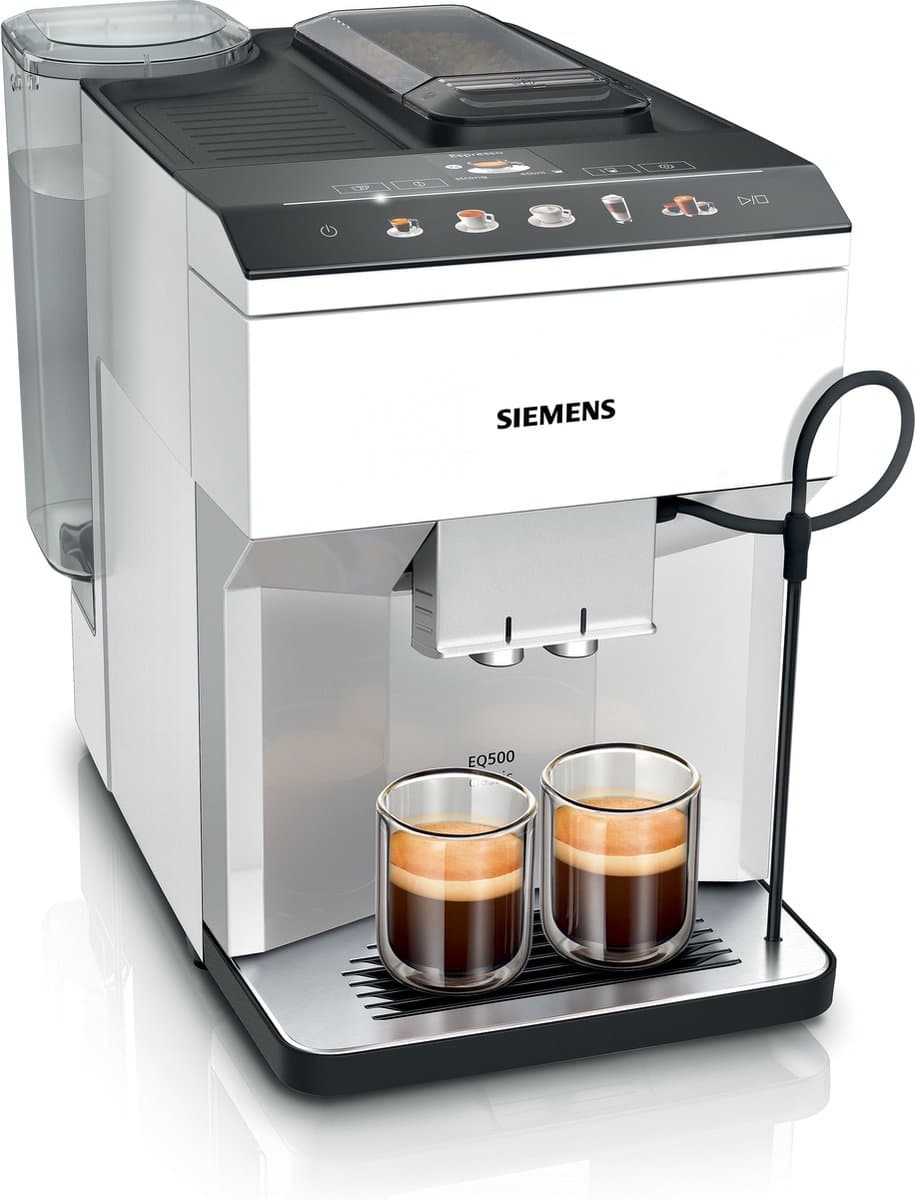 Siemens EQ500 TP515R02 - Volautomatische Espressomachine - Licht zilver/Wit — afbeelding 1