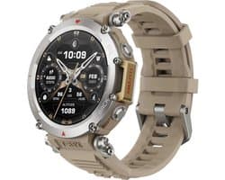 Amazfit T-Rex Ultra Outdoor Smartwatch, dual-band GPS, route-import en 6 navigatie, vrijduikondersteuning en 10 ATM waterdichtheid, -30 °C ultralage temperatuur werking in militaire kwaliteit