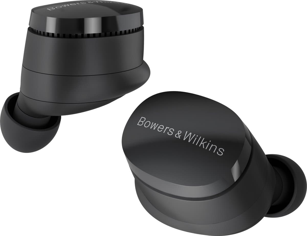 Bowers & Wilkins Pi6 Bluetooth Oordopjes met Noise Cancelling, Kristalhelder geluid, 8 + 16 uur batterijduur, Storm Grey — afbeelding 1