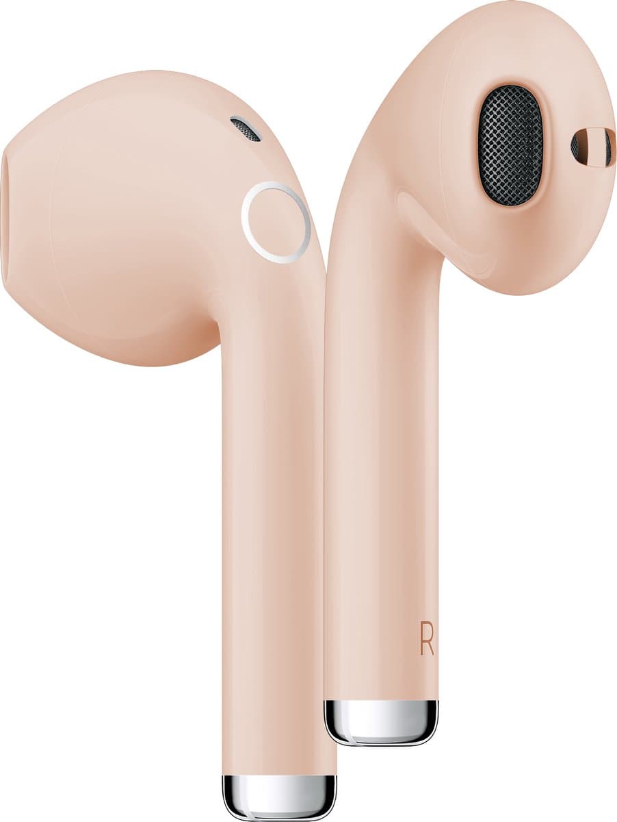 Draadloze Oordopjes Bluetooth 5.3 - Oortjes met Microfoon - Lange Batterijduur - Ergonomische & Stevige Pasvorm - Rose goud EarBuds — afbeelding 1