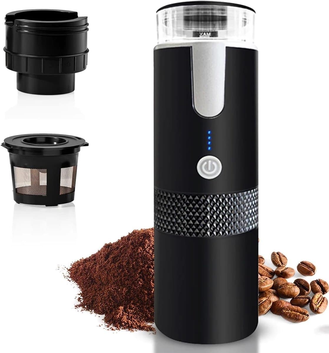 Draagbare Koffiemachine - Koffiezetapparaat Auto - Compact - — afbeelding 1
