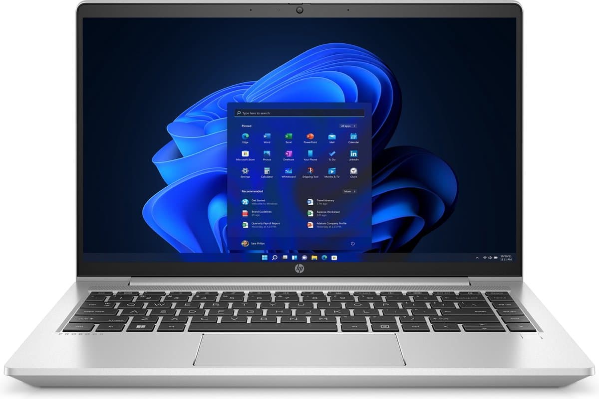 HP ProBook 440 14 G9 Intel® Core™ i3 i3-1215U Laptop 35,6 cm (14") Full HD 8 GB DDR4-SDRAM 256 GB SSD Wi-Fi 6E (802.11ax) Windows 11 Pro Zilver — afbeelding 1
