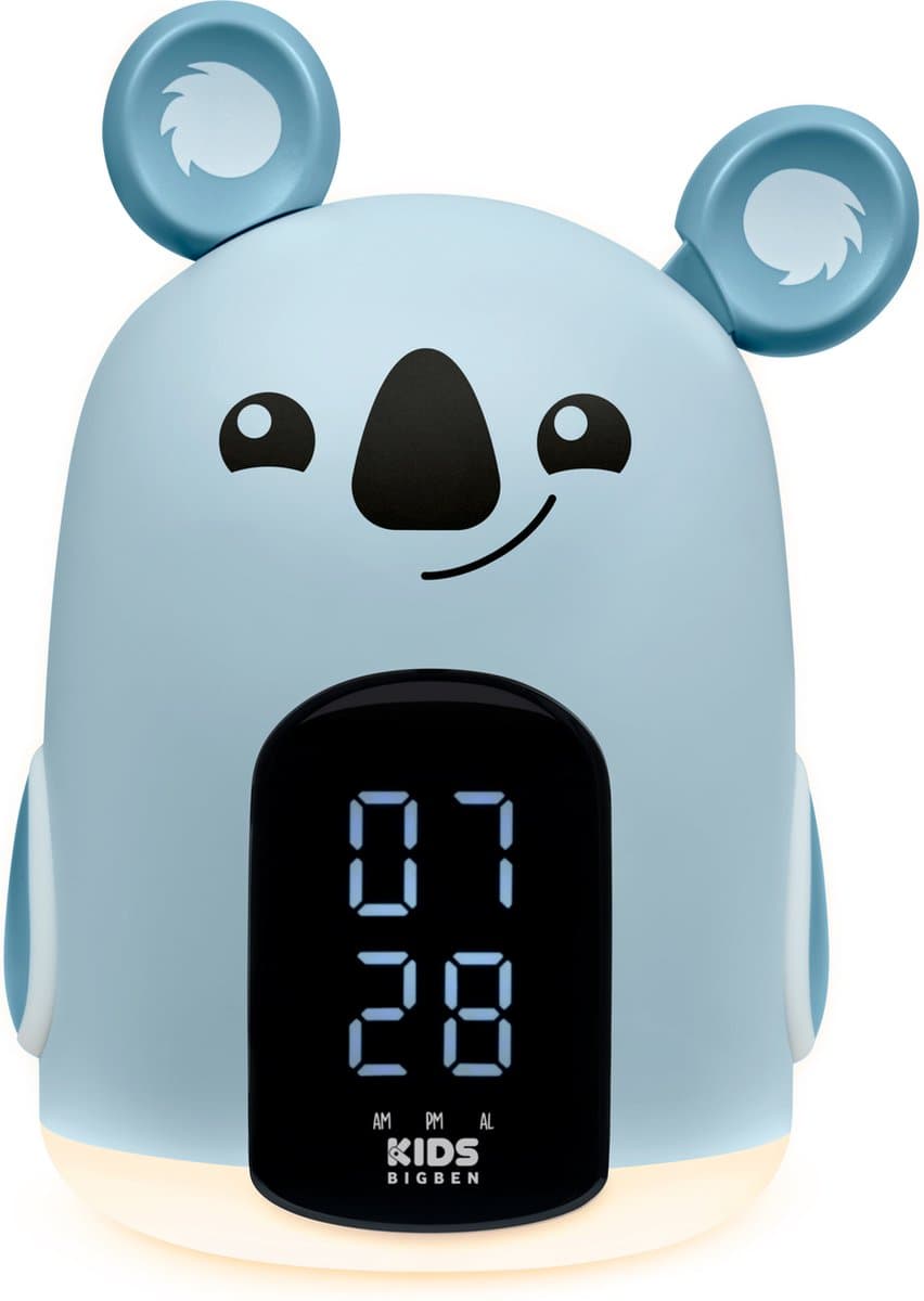 Bigben HiBuddies - Nachtlamp en Wekker - Geluidseffecten - Coco de Koala — afbeelding 1