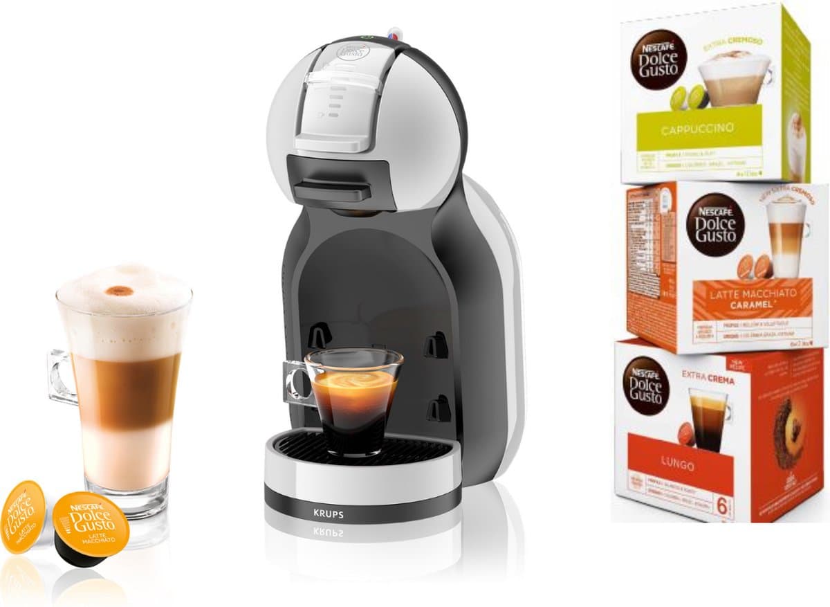 Krups Nescafé Dolce Gusto Mini Me KP123B - Automatische koffiemachine - Incl. 3 gratis dozen capsules — afbeelding 1