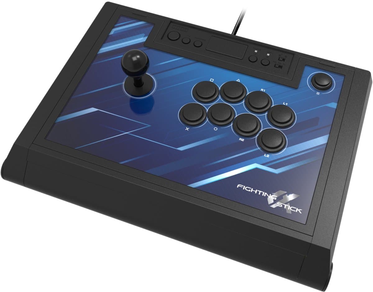 HORI - Fighting Stick Alpha voor PlayStation®5, PlayStation®4 en PC - Officieel gelicentieerd door Sony — afbeelding 1