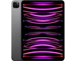 Apple iPad Pro (2022) - 11 inch - WiFi + 5G - 2TB - Spacegrijs - 6e generatie