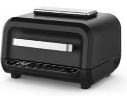 Multifunctionele Airfryer Oven - Heteluchtoven Grill - Gezond Koken - 8-in-1 Functies - 7 Liter - Zwart