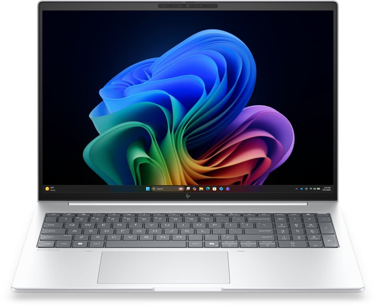 HP EliteBook 8 G2i 16 Next Gen AI PC Copilot+ PC Intel Core Ultra 5 325 Laptop 40,6 cm (16) WUXGA 16 GB DDR5-SDRAM 512 GB SSD Wi-Fi 7 (802.11be) Windows 11 Pro Zilver QWERTY — afbeelding 1