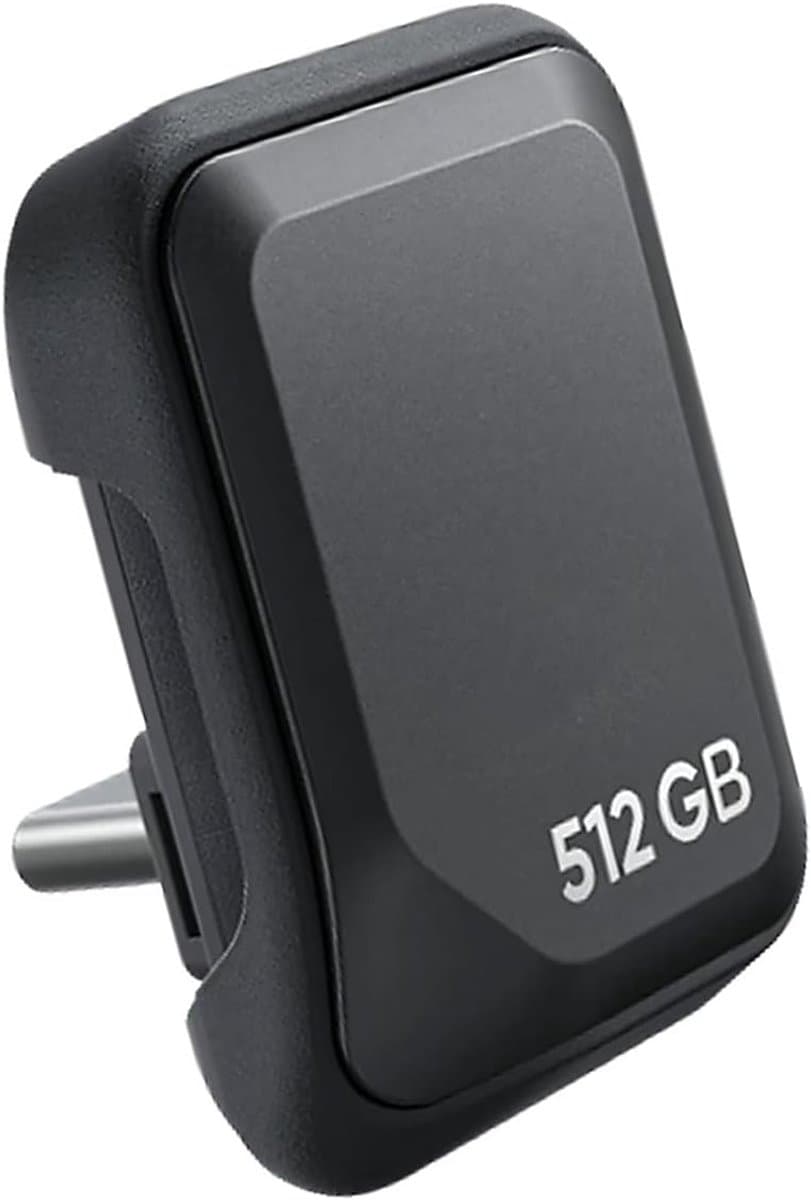 USB C Drive - Externe Geheugenstick - Reisfotografie Opslag - Miniatuur Formaat - 512 GB - Zilver — afbeelding 1