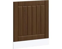 Vaatwasser Paneel - Keukenfront - Keuken Opfrissen - Duurzaam Houtmateriaal - 60x67 cm - Bruin Eiken