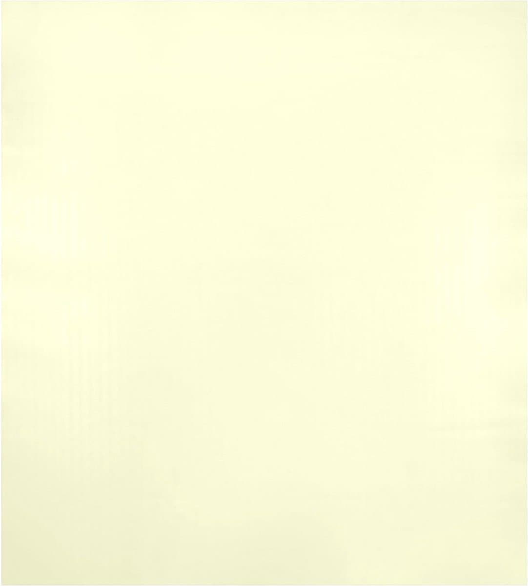 Vaatwasserhoezen Magnetisch - Keuken Decoratie - Apparaten Versieren - Zelf Snijdbaar - 58 x 66 cm - Licht Geel — afbeelding 1