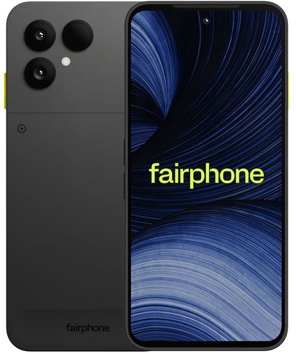 Fairphone 6+ 256GB Zwart 5G — afbeelding 1