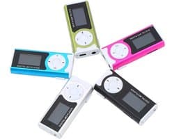 Ulanax - MP3-Speler en -recorder - Met zaklamp - SD-kaart max. 32GB
