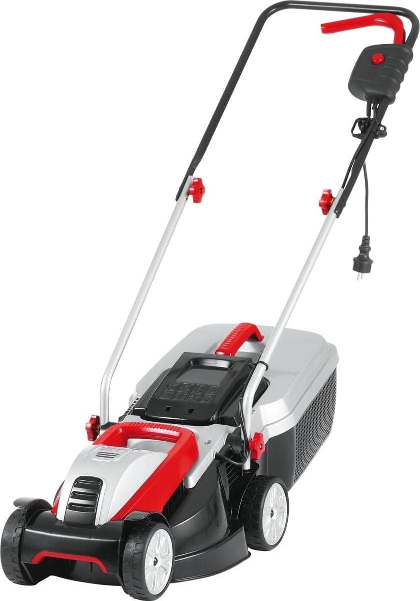 Elektrische Grasmaaier - Grastrimmer Tuin - Gazon Onderhoud - Moeiteloos Randen Maaien - 32 cm Snijdraad - Zwart — afbeelding 1