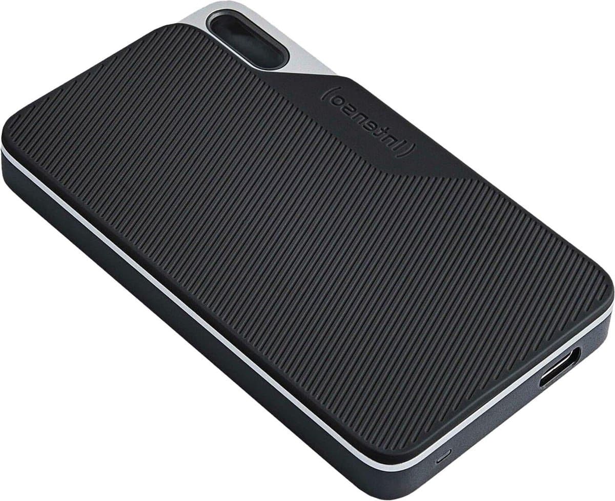 Externe SSD - Draagbare Opslag - Bestanden Overzetten - Robuust Rubberoppervlak - 500 GB - Zwart — afbeelding 1