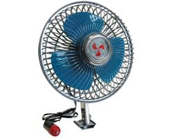 Solidchoice - Oscillerende Ventilator met 12V Voeding