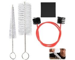 Trumpet reinigingsset met borstels - flexibele doek - complete set voor trompet en trombone - ShopVlot