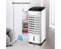 Mobiele Airco 7000 BTU – 4-in-1 Aircooler – Verkoelen en Verwarmen – Ontvochtiger – 30 m²