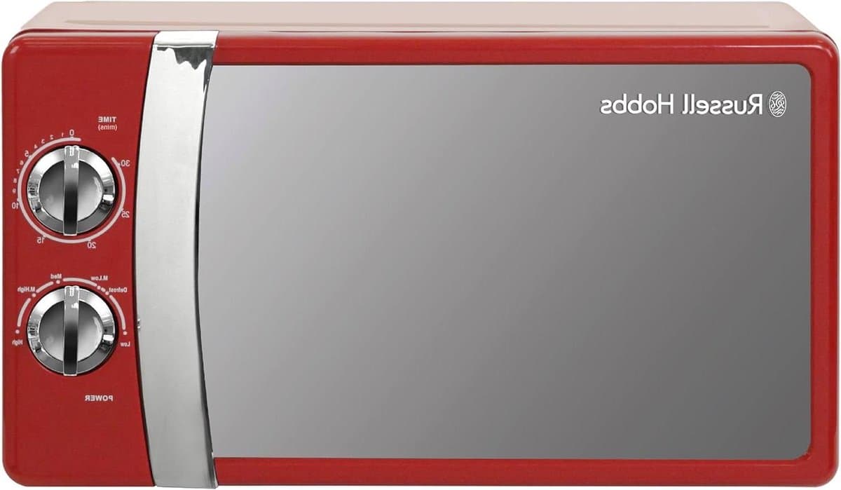 Magnetron - Solo magnetron - Maaltijden opwarmen - Compact model - 17 liter - Rood — afbeelding 1