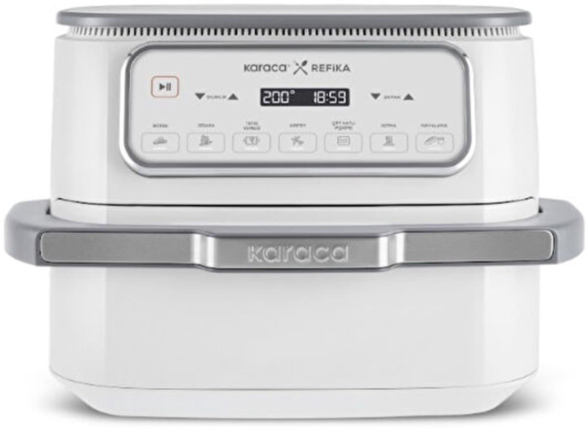 Karaca x Refika Air Pro Cook Airfryer – 9L – PFAS- & PTFE-vrije Swiss Coating – Dubbele Bereiding — afbeelding 1