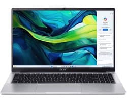 Aspire Lite AL15-32P-C9SJ - Laoptop - 15 inch - N4500 - 8GB - 128GB Silver - incl 1 jaar Microsoft Personal 365 - Zilver