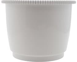 Mixkom - Kom voor mixer - Beslag Maken - Origineel Reserveonderdeel - 19 x 19 x 14 cm - Wit