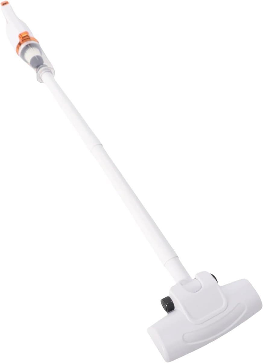 Handstofzuiger - Steelstofzuiger 2-in-1 - Snel Schoonmaken - Draadloos en Stil - 42 x 16 x 12 cm - Wit — afbeelding 1