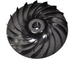 Vervangende Ventilator - Impeller Fan - Grasmaaier Lift Herstellen - Specifiek Ontworpen - 32 x 31.5 x 4 cm - Grijs