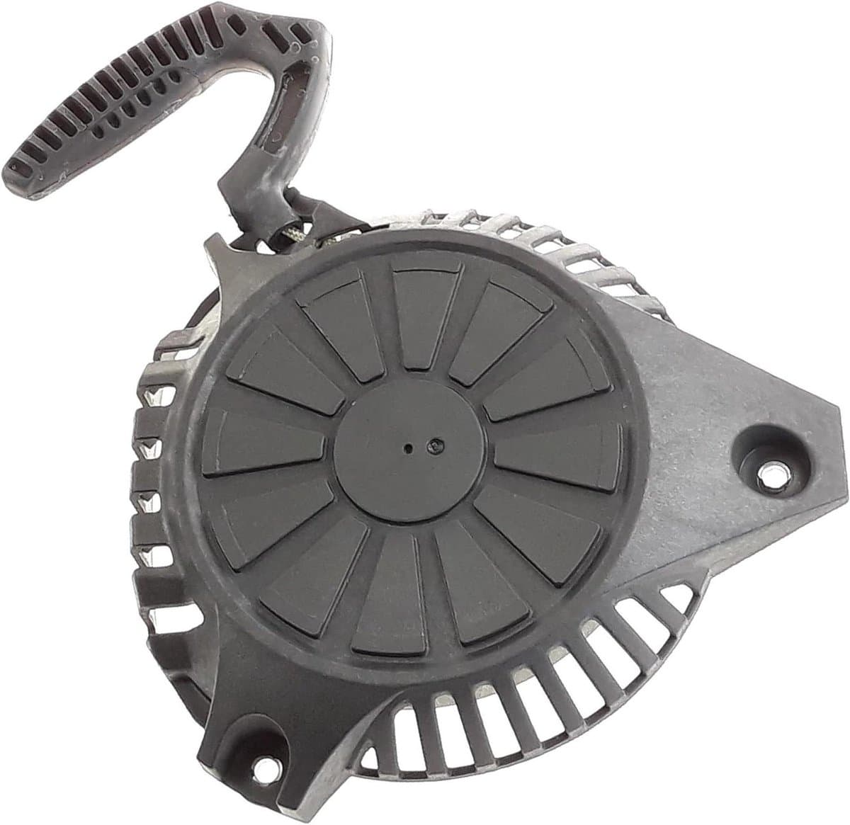 Terugslagstarter Grasmaaier - Trekstarter Starterset - Grasmaaier Starten - Compatibel met meerdere modellen - 163 mm diameter - Zwart — afbeelding 1