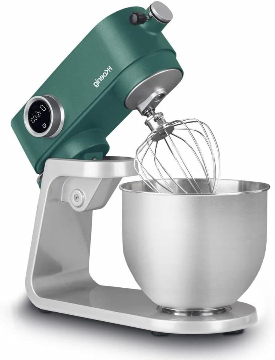 Keukenmachine - Mixer - Bakken en Koken - Krachtige 800W Motor - 5L Kom - Groen — afbeelding 1