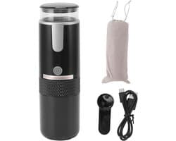 Dailygoods - Draagbare Koffiezetapparaat - Handkoffiezetapparaat - Ideaal voor Reizen - Compact en Lichtgewicht - Elektrische Espressomachine - Geschi