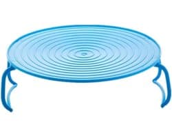 Magnetron Lade Rek - Magnetron Standaard - Maaltijden Opwarmen - Vouwend Ontwerp - 25 x 25 x 10 cm - Blauw
