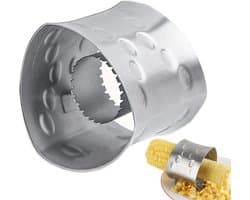 Maïs Schilmachine - Ontkorrelaar Keukengadget - Snel Maïs Bereiden - Antislip Handvat - 77x61 cm - Zilverkleurig