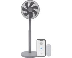 Evolar Smart Ventilator Staand - 18W - Statiefventilator - WiFi - App & Afstandsbediening - EVO-SF18GW