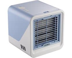 Luchtkoeler Ventilator - Persoonlijke Koeler - Persoonlijke Koeling - Drie-in-één Functie - 500 ml Tank - Hemelsblauw
