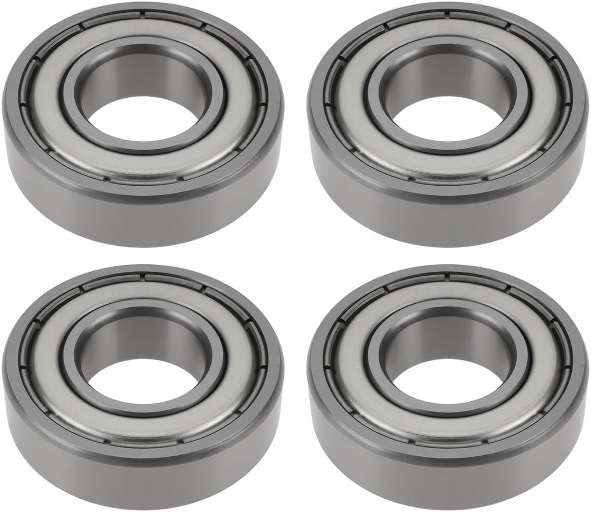 BRENZOOS- Wiellager 1-1/8" x 1/2" x 5/16" - 4 Stuks - Vervanging 52-2450 - Compatibel met Toro 21" Maaiers - Metalen Afdichting - Slijtvast - Lager — afbeelding 1