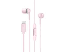 Sennheiser CX 80U - Roze - In-ear bedrade oordopjes - Oortjes met draad en microfoon - USB-C aansluiting
