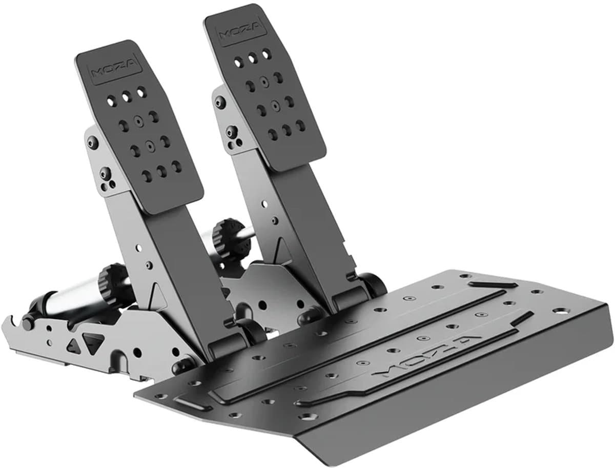 MOZA SRP2 Pedalen – Load Cell Sim Racing Pedalset met 100 kg Remsensor - PC — afbeelding 1