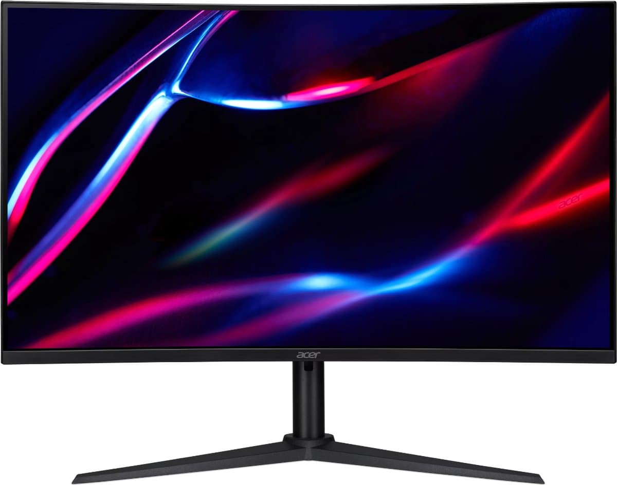 Acer Nitro XZ322QU P3 - 31.5″ Curved QHD - 1ms 180Hz - FreeSync - Flicker Free - Hoogte Verstelbaar - Speakers — afbeelding 1