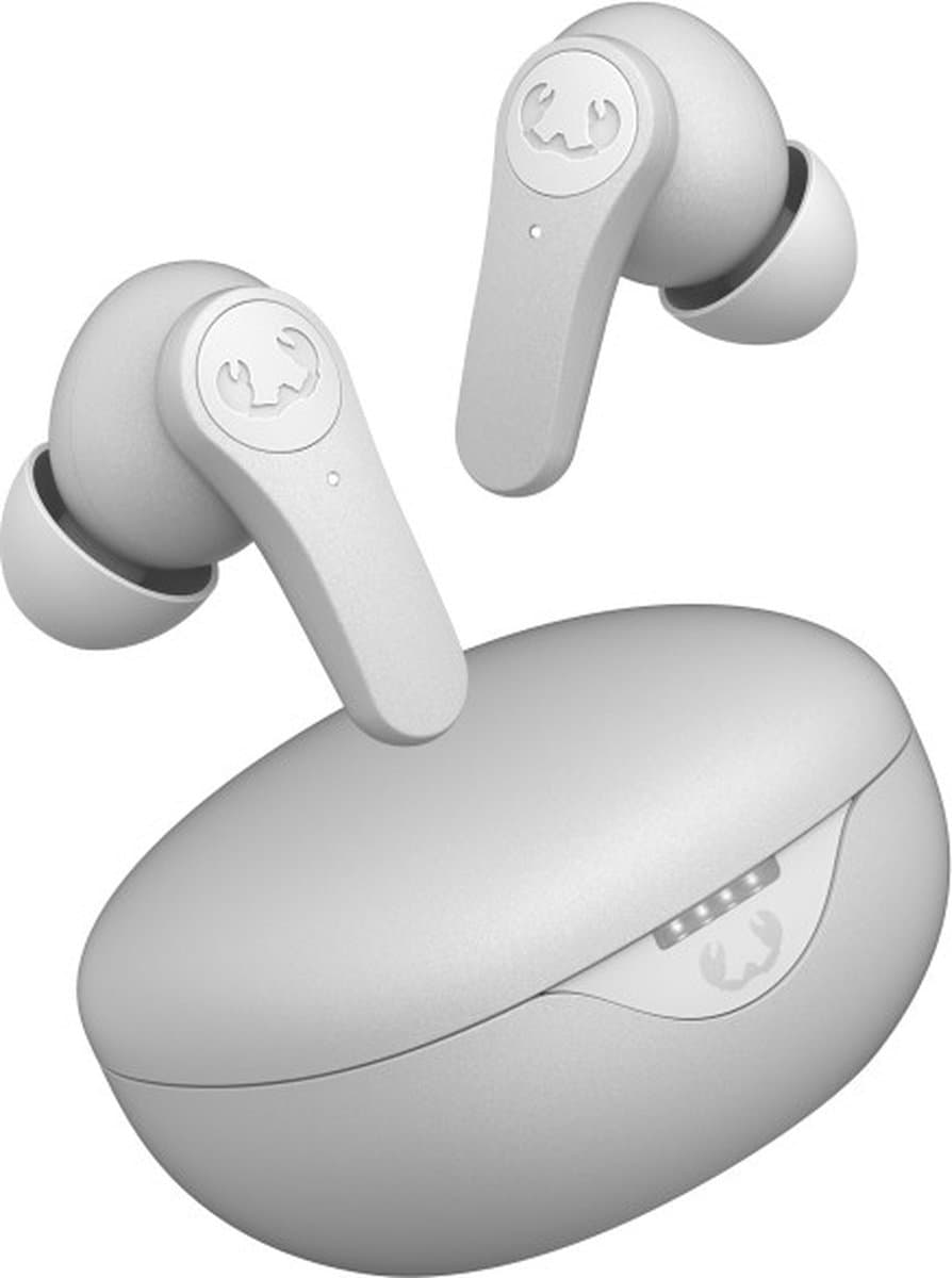 Fresh ’n Rebel Twins Rise - Draadloze Oordopjes met Noise Cancelling - Draadloos Opladen - 30 Uur Speelduur - Ice Grey — afbeelding 1