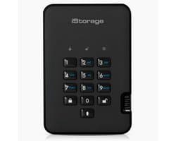 Beveiligde Draagbare Externe Harde Schijf 2TB met PIN-Toegang en Hardware-Encryptie