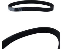Aandrijfriem Grasmaaier - Rubberen Riem - Gazon Onderhoud - Slijtvast Flexibel - 16mm Omtrek 451mm - Zwart