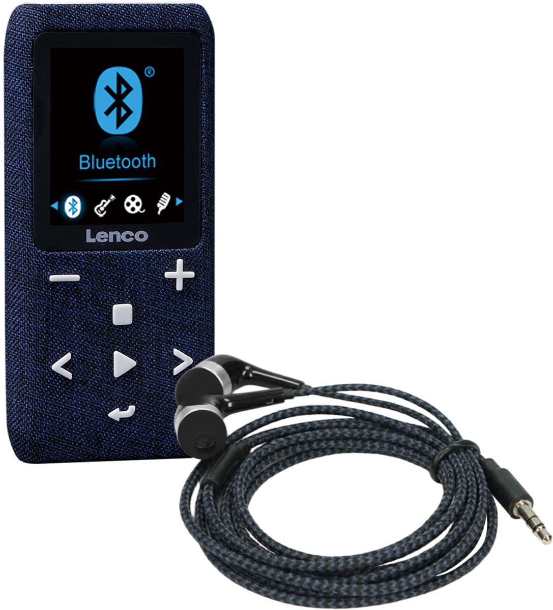 Lenco Xemio-861BU - MP3-speler met Bluetooth® en 8 GB micro SD - Blauw — afbeelding 1