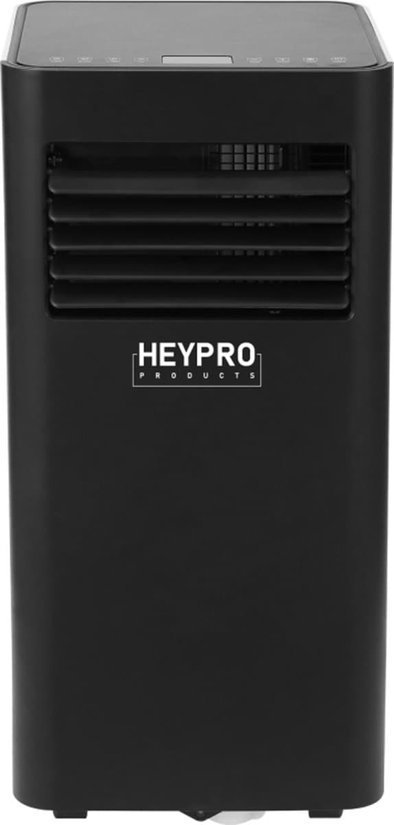 HeyPro Mobiele Airco 10.000 BTU – Airconditioner Zwart/Wit – Ruimte tot 32 m² - Incl. Raamafdichtingskit - Voor Slaapkamer en Woonkamer — afbeelding 1