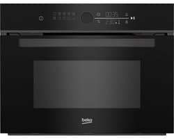 Beko BBCW13400DX | Inbouw oven met magetron | 45 cm | Zwart