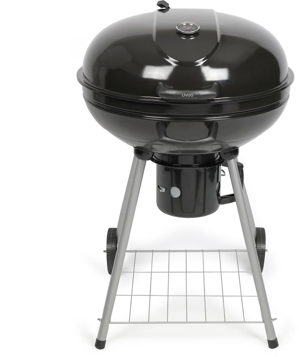 houtskoolbarbecue 55cm zwart - livoo - doc270 — afbeelding 1